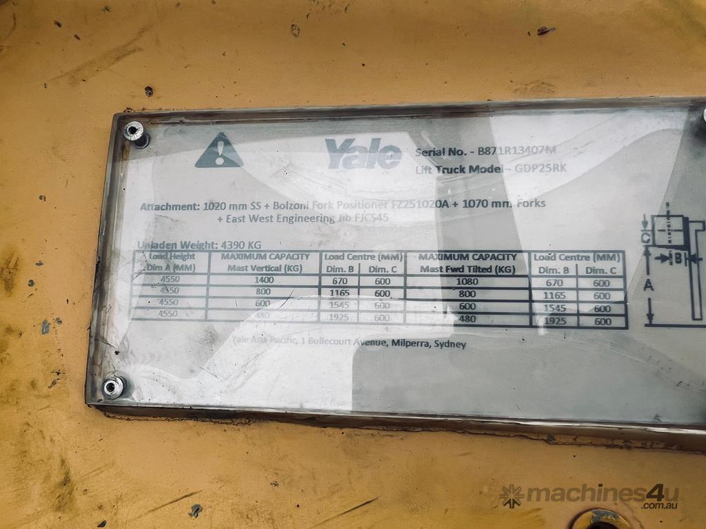 Used Diesel Forklift 2500kg